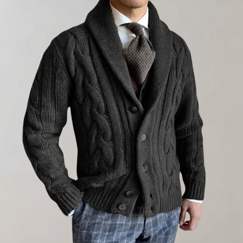 Men’s Button-Up Cardigan