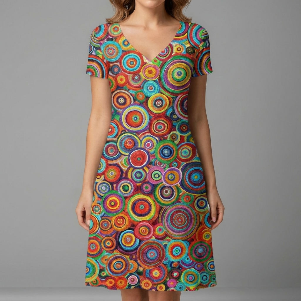 Women’s V-Neck Summer Dress