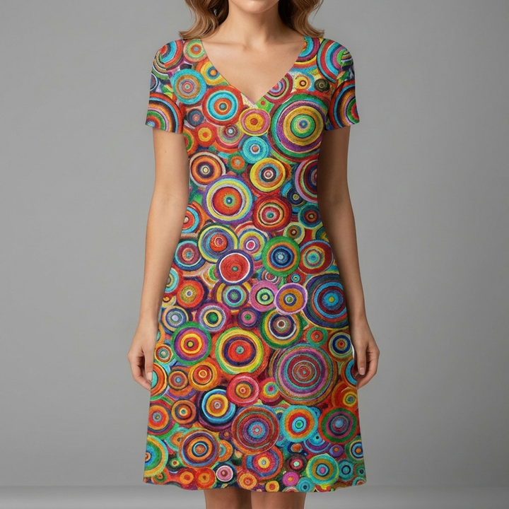 Women’s V-Neck Summer Dress