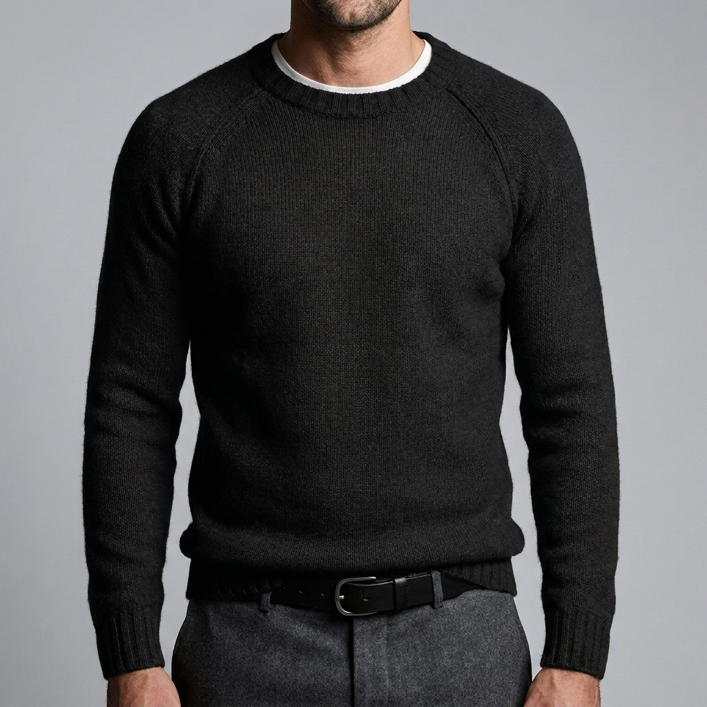 Classic Crew Neck Jumper for Men