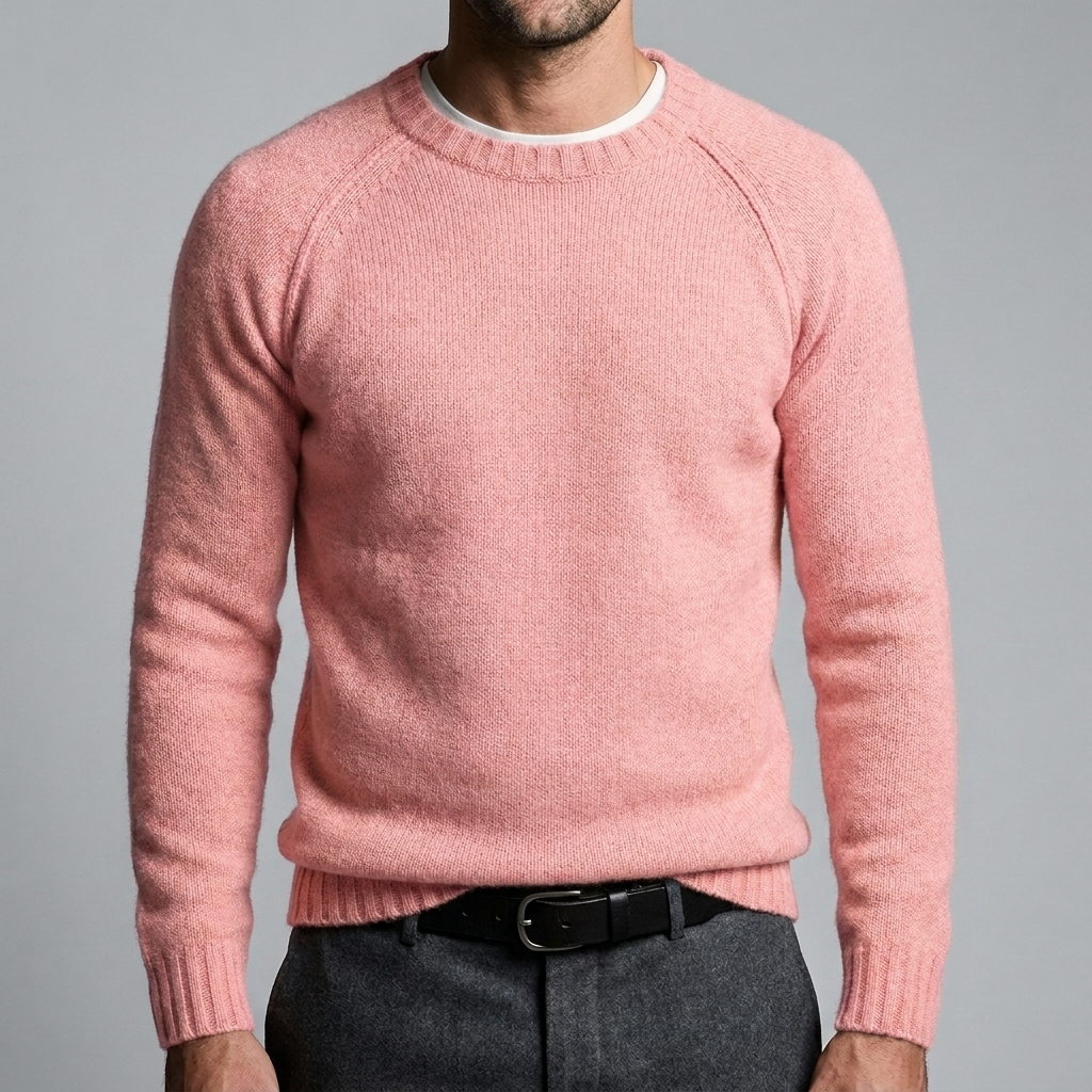 Classic Crew Neck Jumper for Men