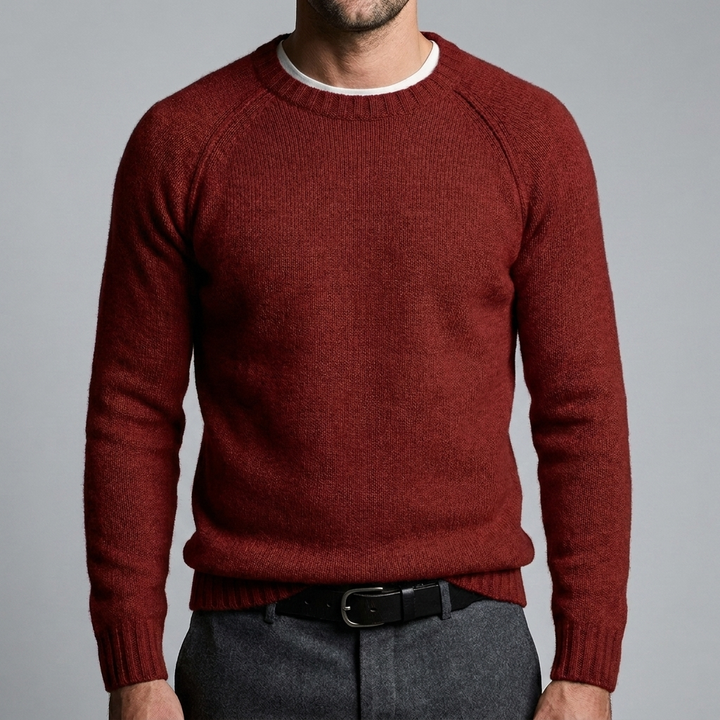 Classic Crew Neck Jumper for Men