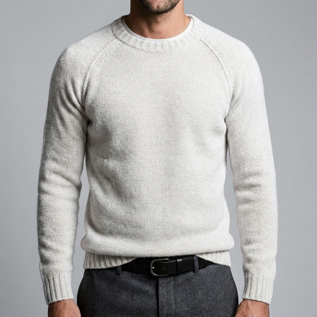 Classic Crew Neck Jumper for Men