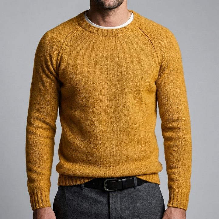 Classic Crew Neck Jumper for Men