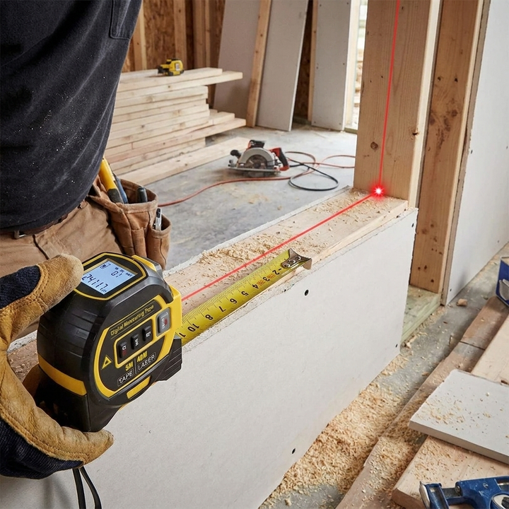 3-in-1 Laser Measuring Tape