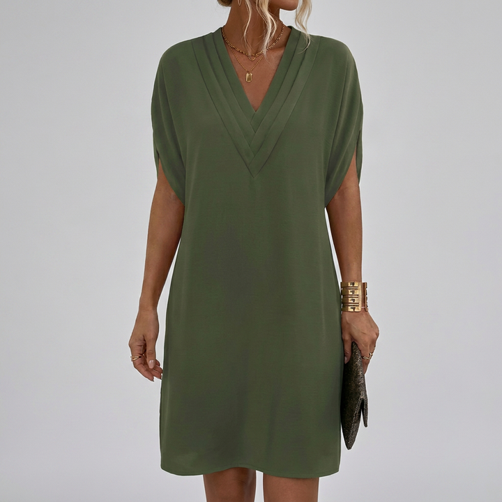 Chic Classic V-Neck Dress