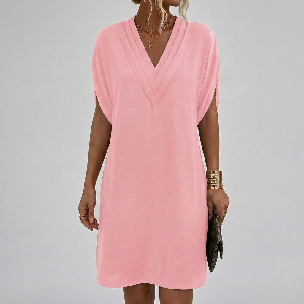 Chic Classic V-Neck Dress