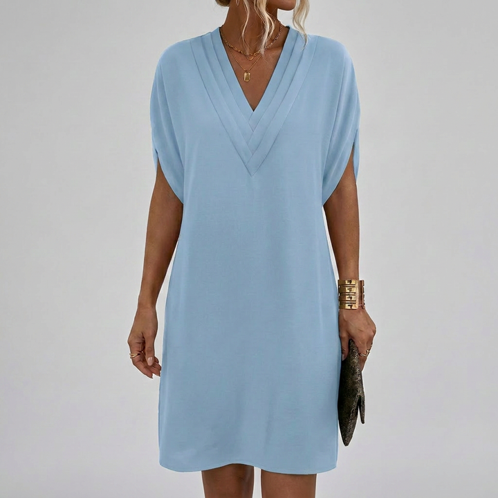 Chic Classic V-Neck Dress