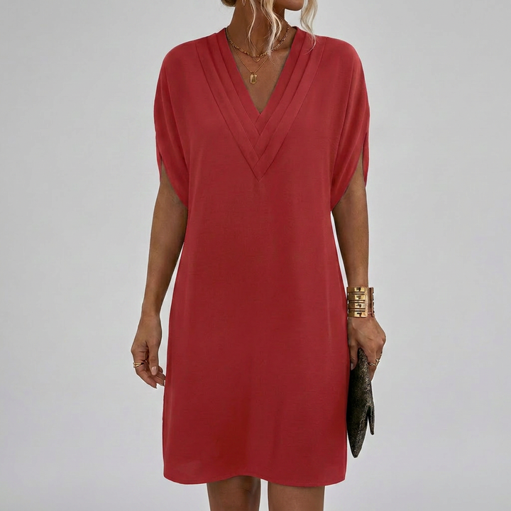 Chic Classic V-Neck Dress