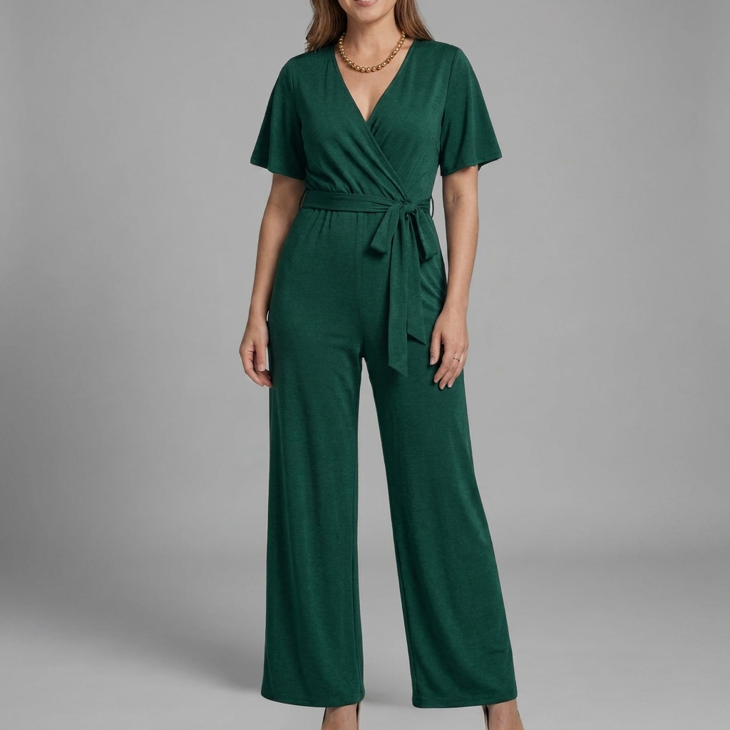 Women’s Chic Wrap Jumpsuit