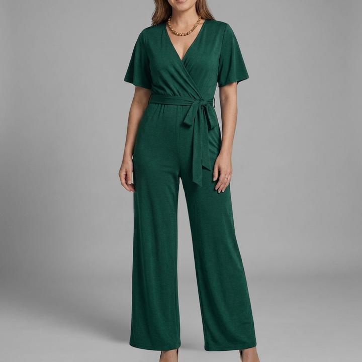 Women’s Chic Wrap Jumpsuit