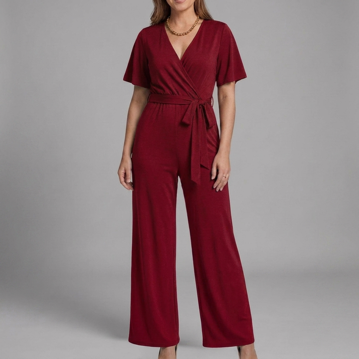 Women’s Chic Wrap Jumpsuit