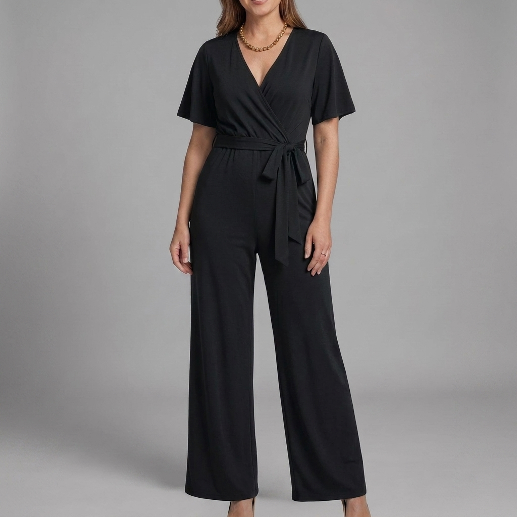 Women’s Chic Wrap Jumpsuit