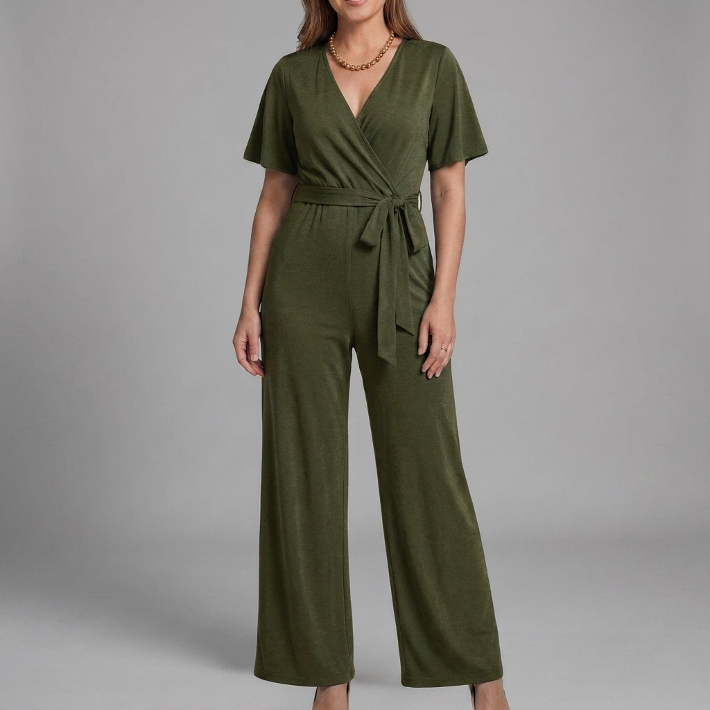 Women’s Chic Wrap Jumpsuit