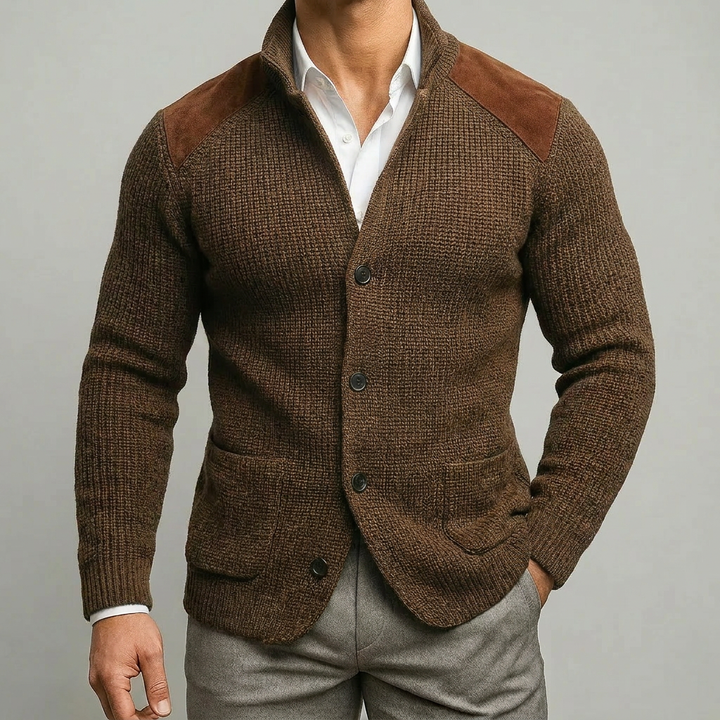 Metro Pocketed Men’s Cardigan