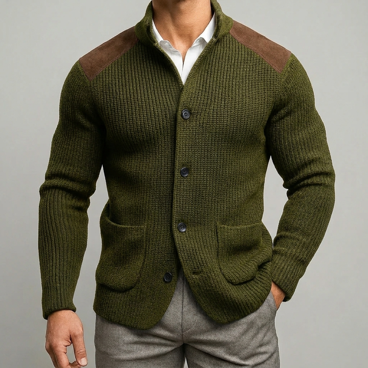 Metro Pocketed Men’s Cardigan