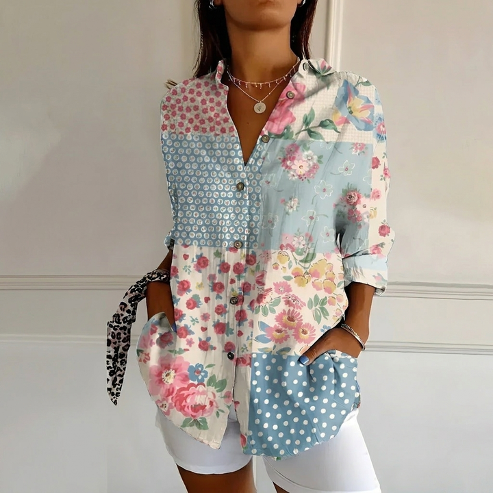 Stylish Women’s Shirt with Button Front