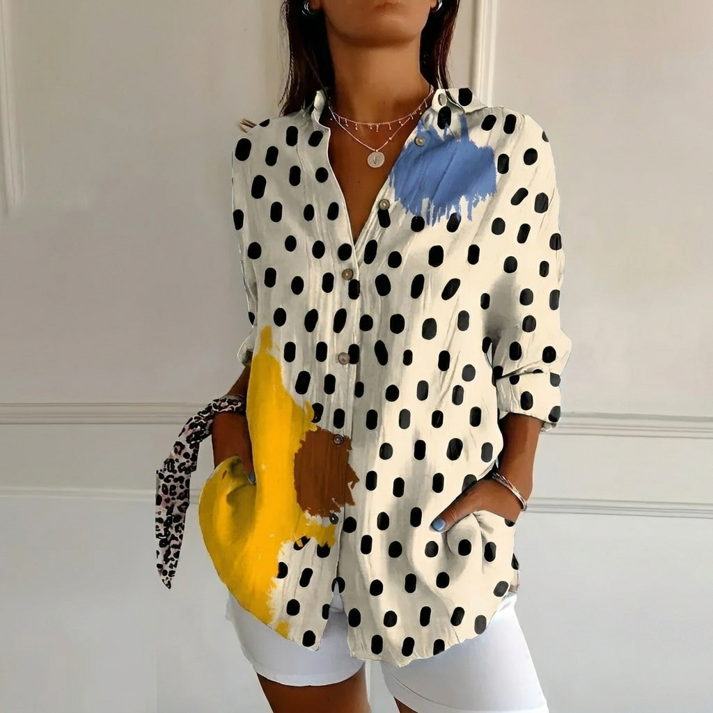 Stylish Women’s Shirt with Button Front