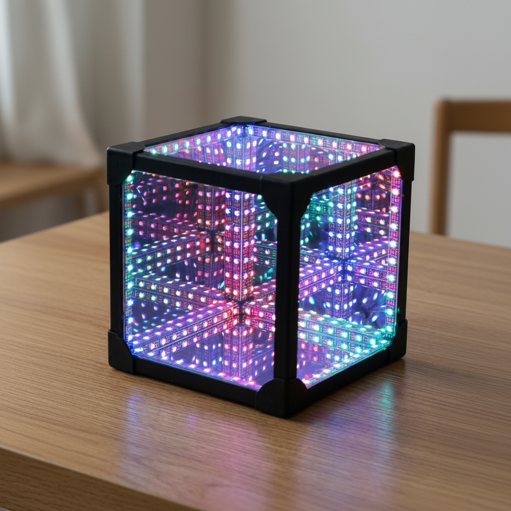 RGB 3D Cube Mood Light