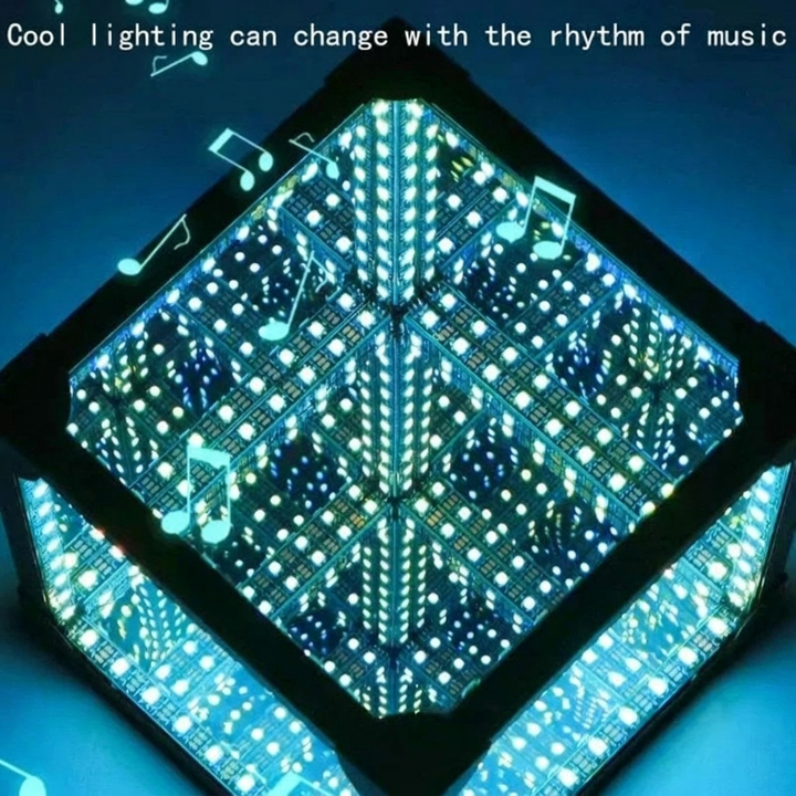 RGB 3D Cube Mood Light