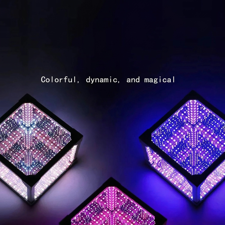RGB 3D Cube Mood Light