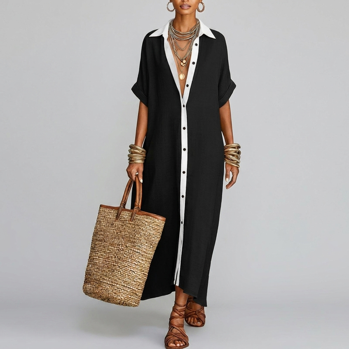 Elegant Maxi Shirt