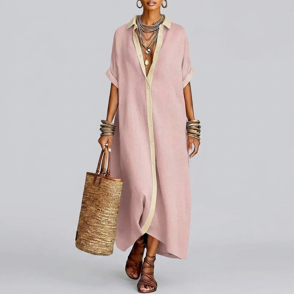 Elegant Maxi Shirt