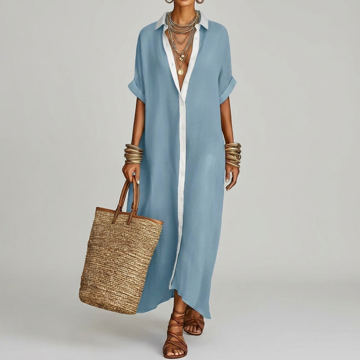 Elegant Maxi Shirt