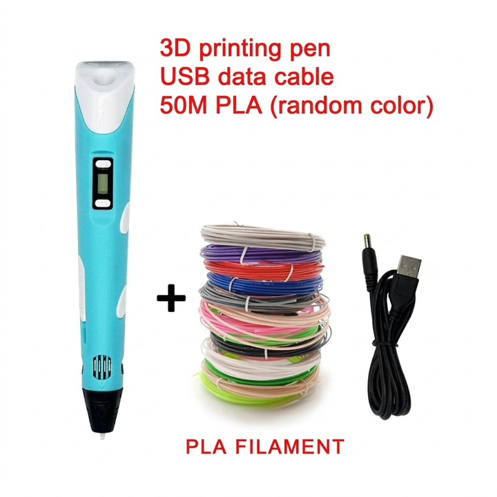 3D Printing Pen with LCD