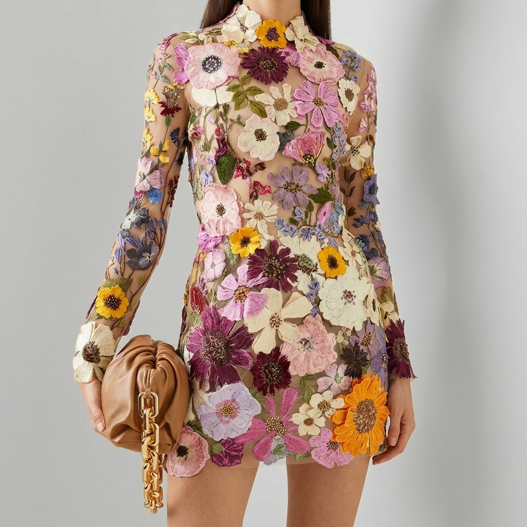 3D Blossom Dress