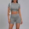 Luna Crop & Shorts Set