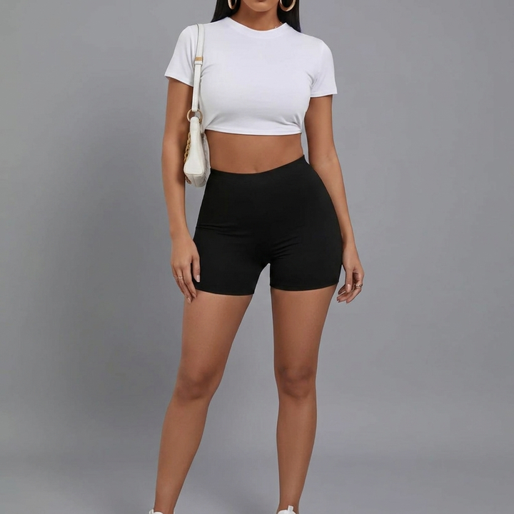 Luna Crop & Shorts Set