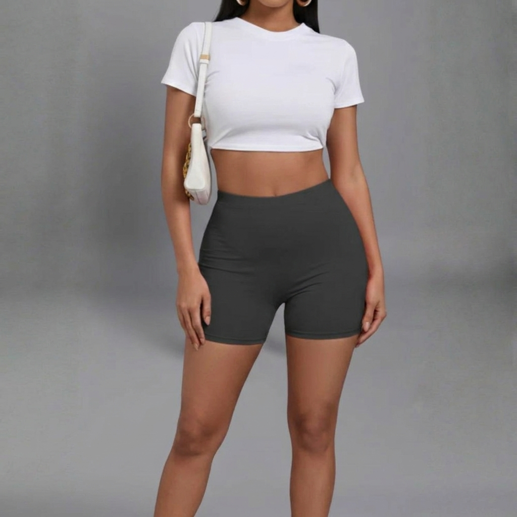 Luna Crop & Shorts Set
