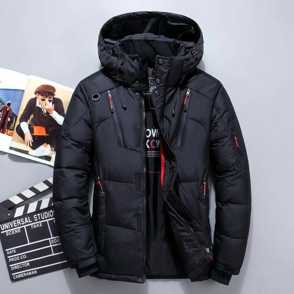 FrostVault Hooded Puffer