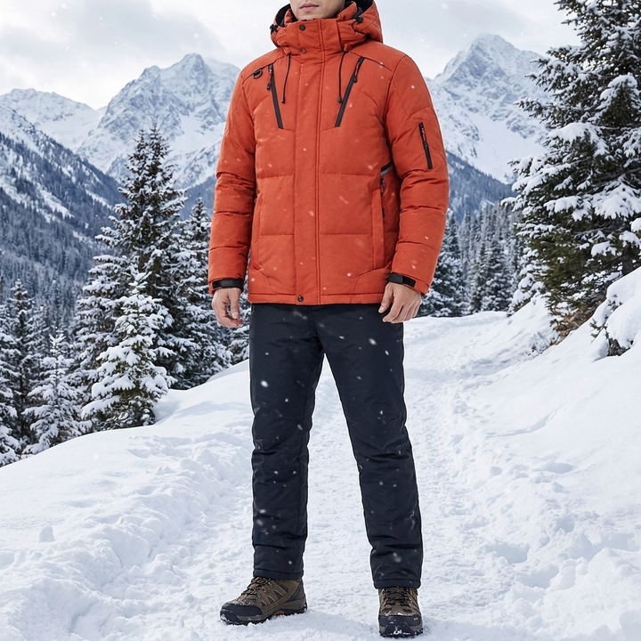 FrostVault Hooded Puffer