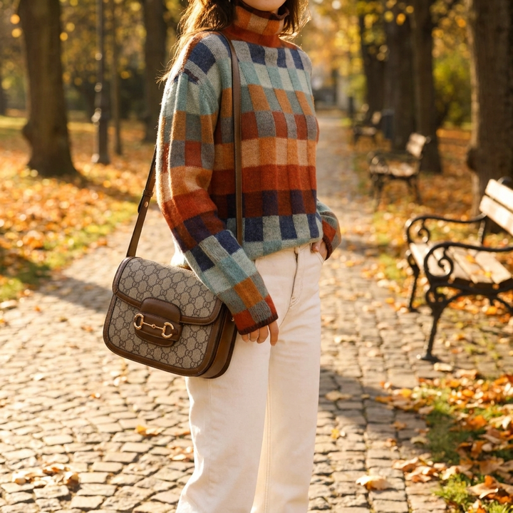 Tartan Twist Sweater