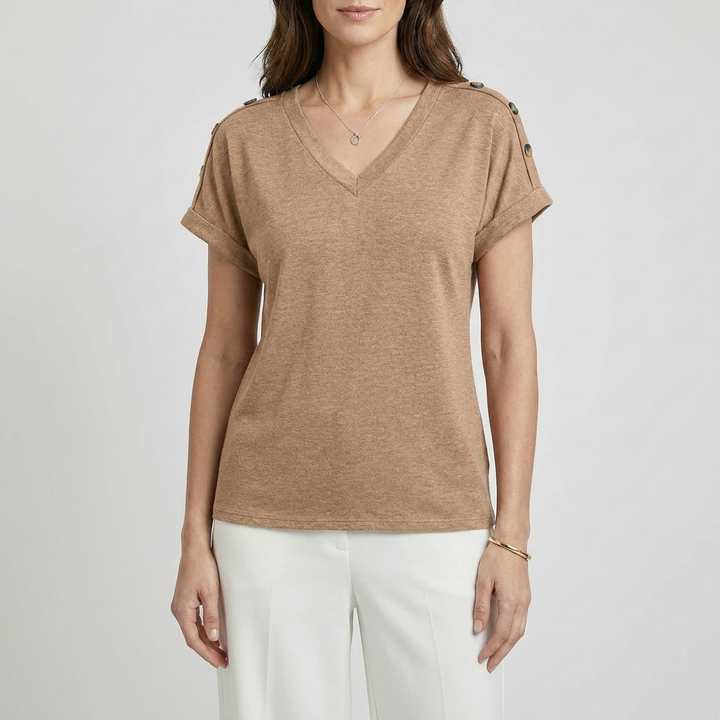 Women’s Casual V-Neck Tee