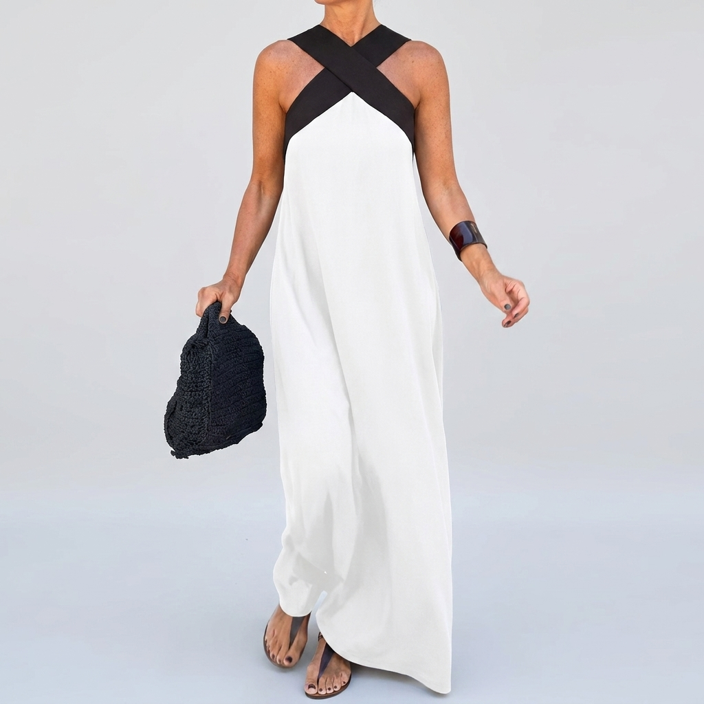 Women’s Crossed Maxi Dress