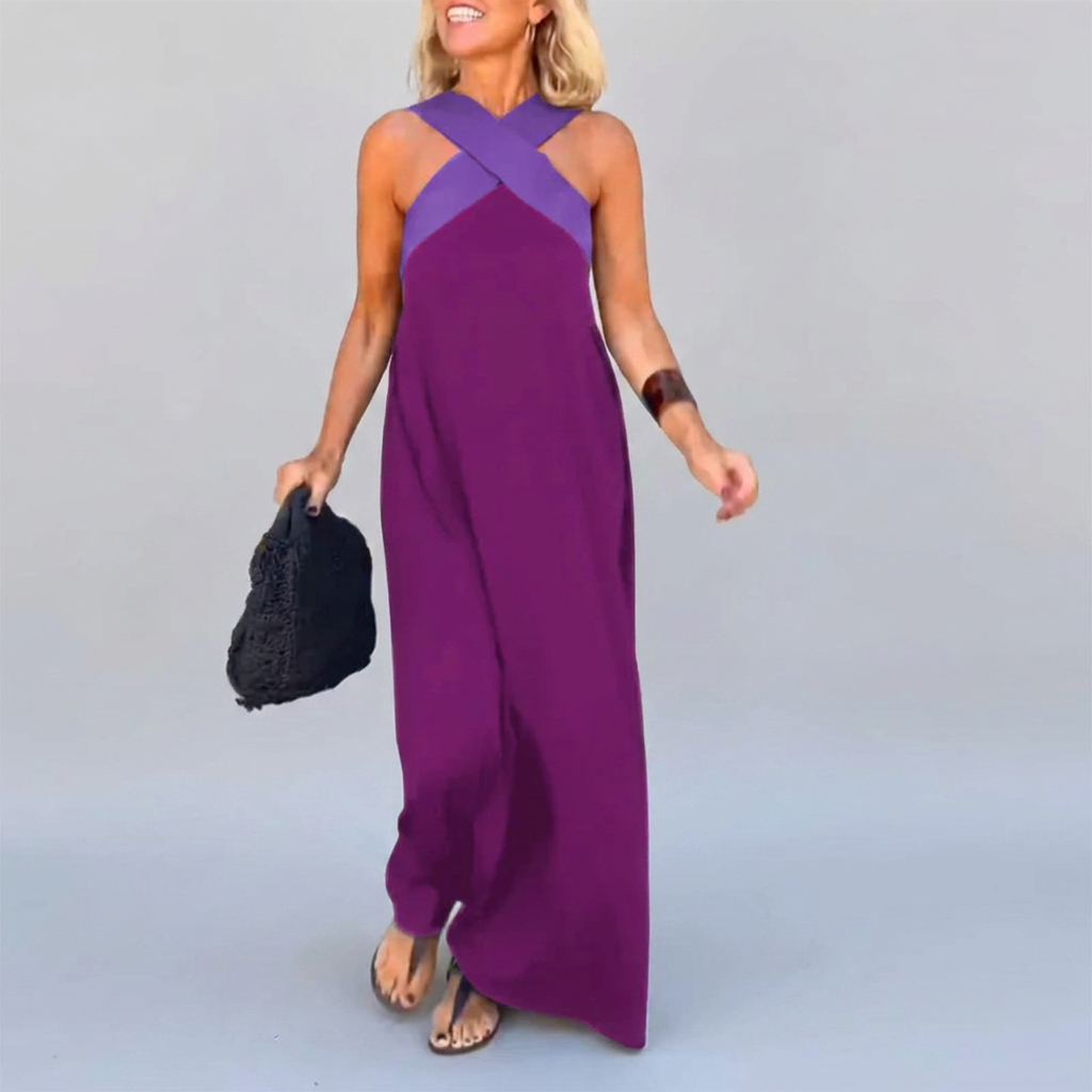 Women’s Crossed Maxi Dress