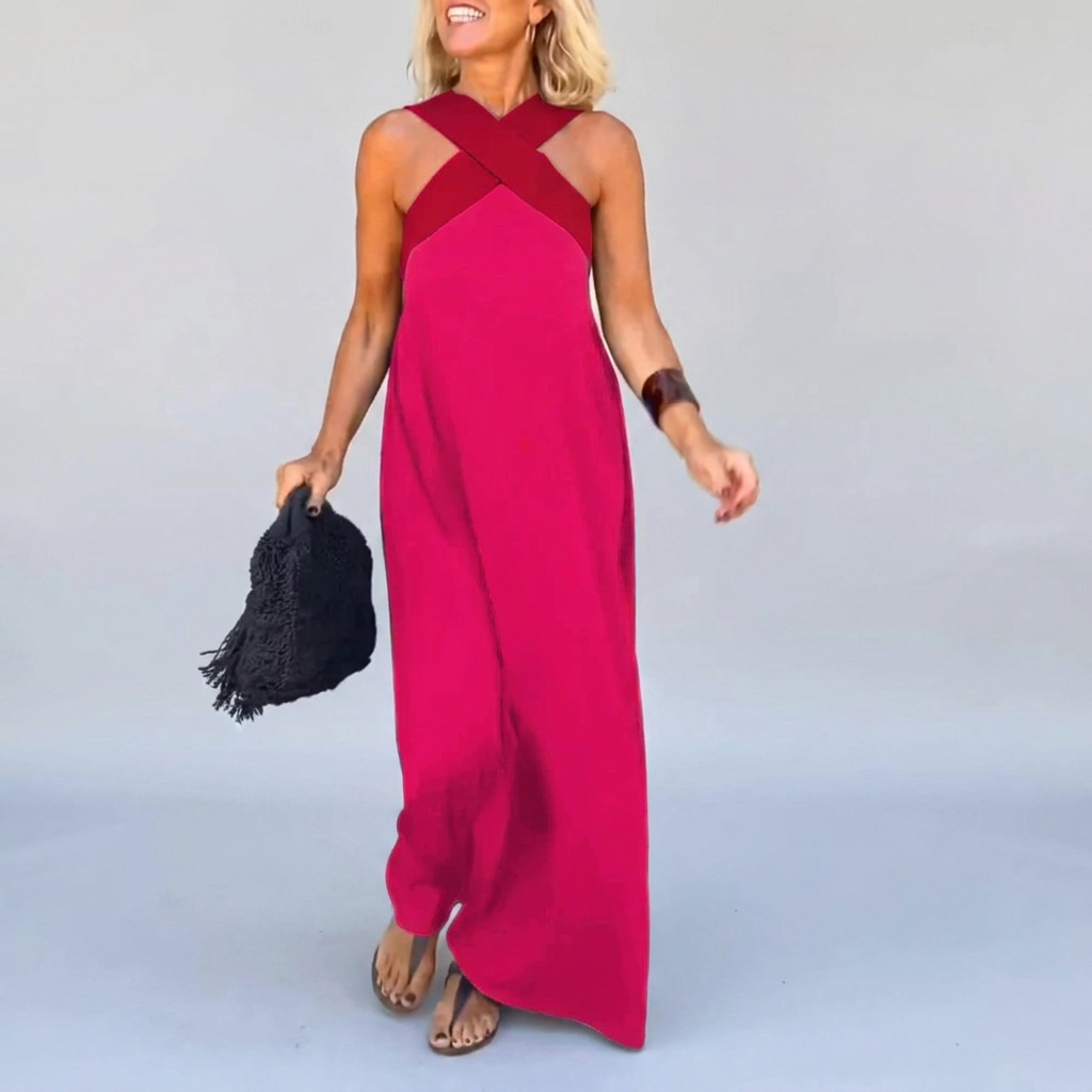 Women’s Crossed Maxi Dress