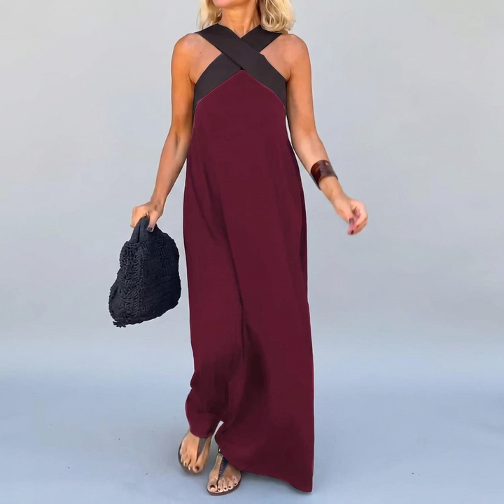 Women’s Crossed Maxi Dress
