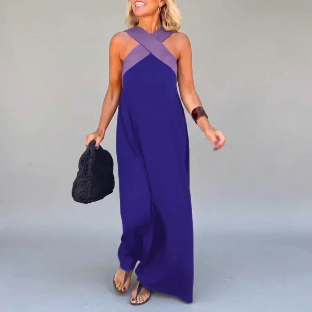 Women’s Crossed Maxi Dress