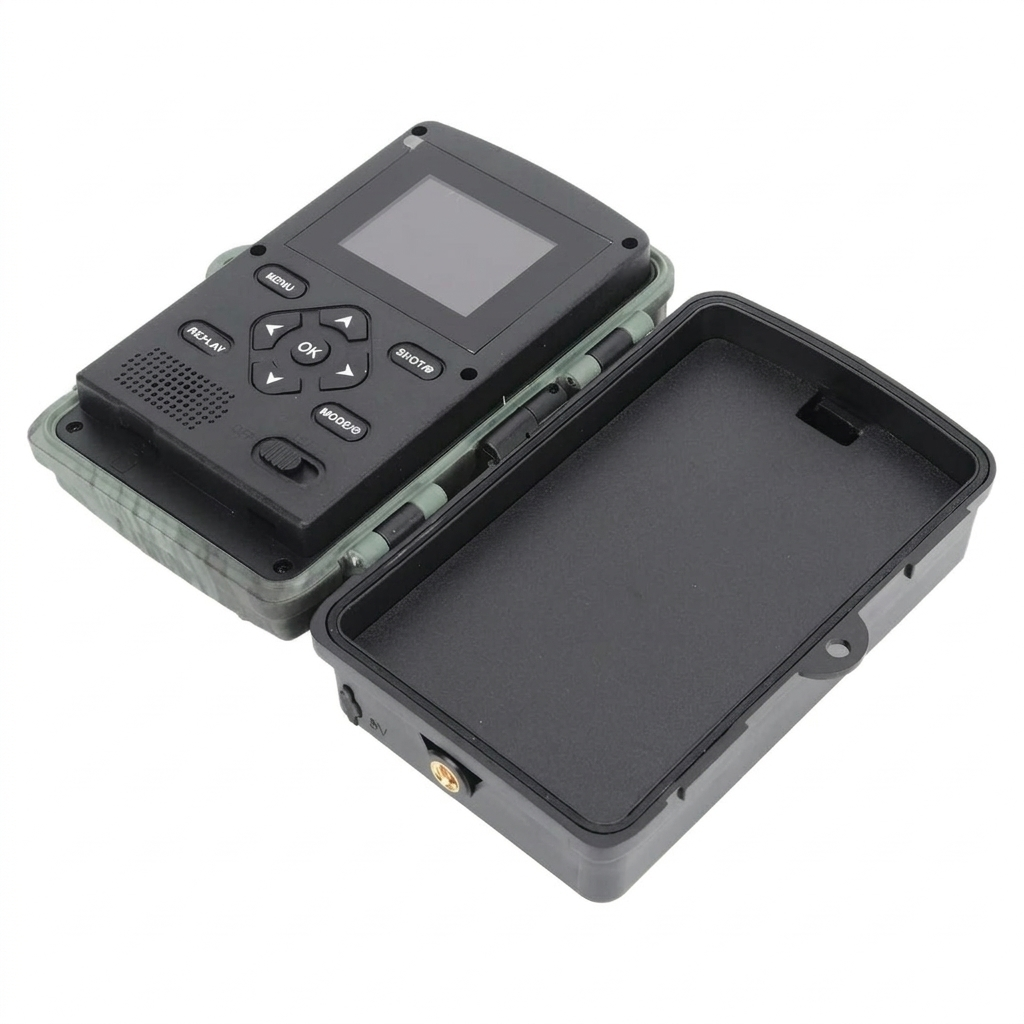 Compact 4K Wildlife Camera with 60MP Sensor and Mobile App