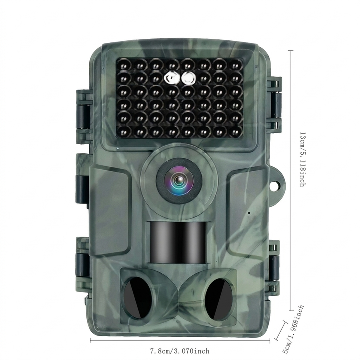 Compact 4K Wildlife Camera with 60MP Sensor and Mobile App
