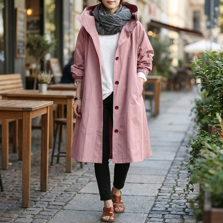 Women’s Raincoat – Trendy Outerwear for Wet Days