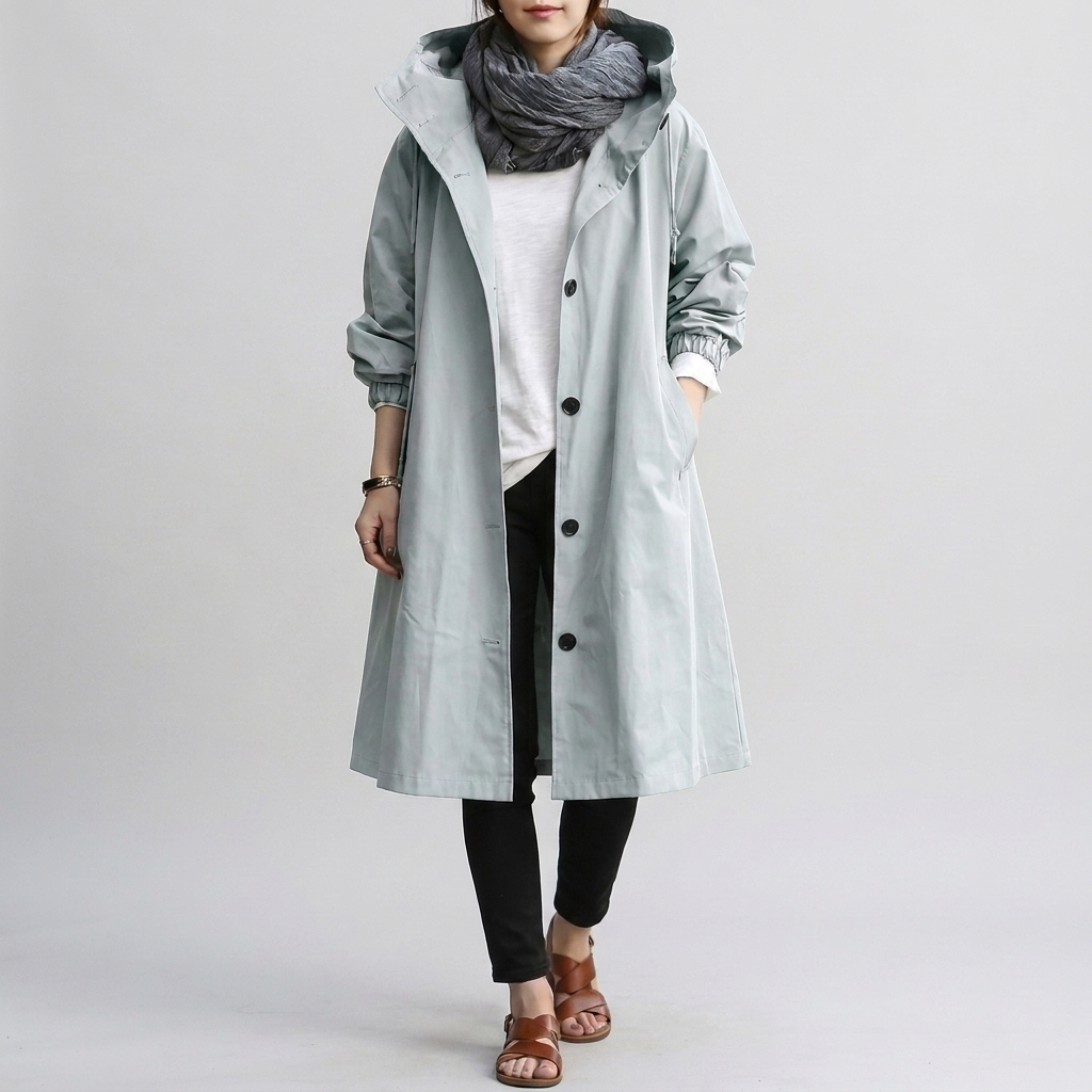 Women’s Raincoat – Trendy Outerwear for Wet Days
