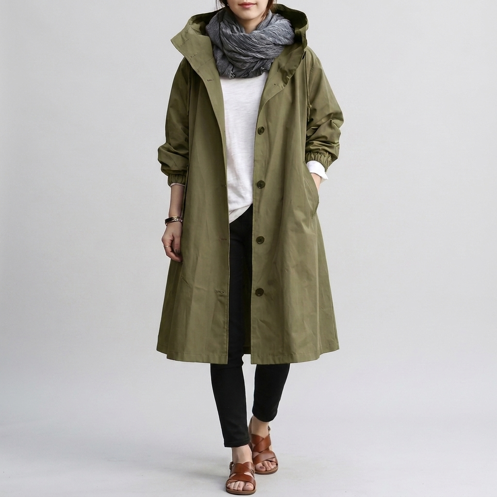 Women’s Raincoat – Trendy Outerwear for Wet Days