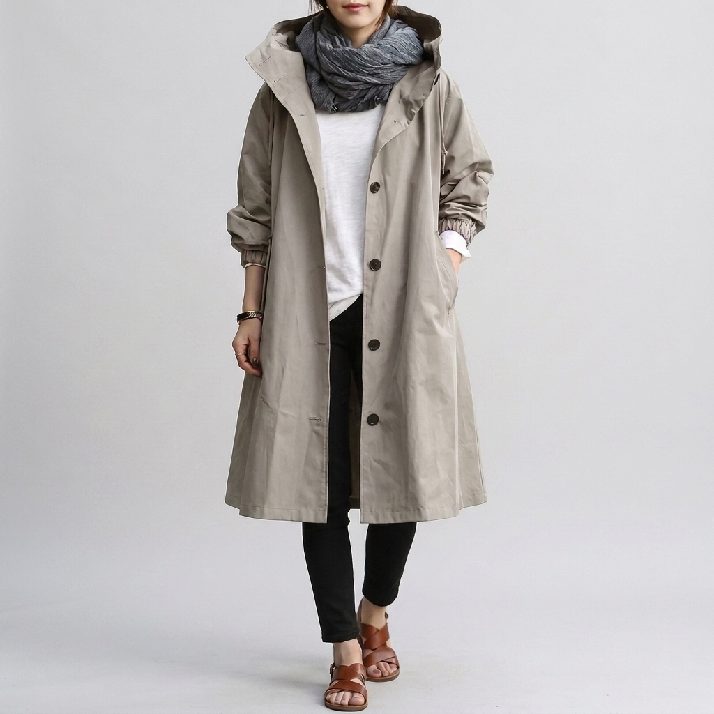 Women’s Raincoat – Trendy Outerwear for Wet Days
