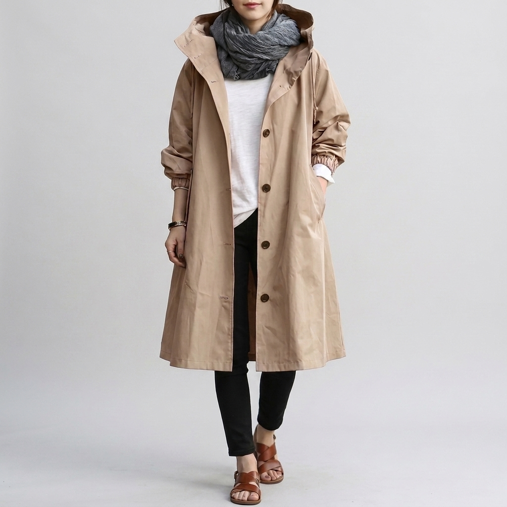 Women’s Raincoat – Trendy Outerwear for Wet Days