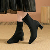 Modern Comfort Edge Women's Knitted Sock Boots